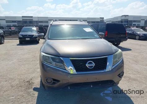 2014 Nissan Pathfinder Sv из США, поврежденный, VIN 5N1AR2MN2EC618515